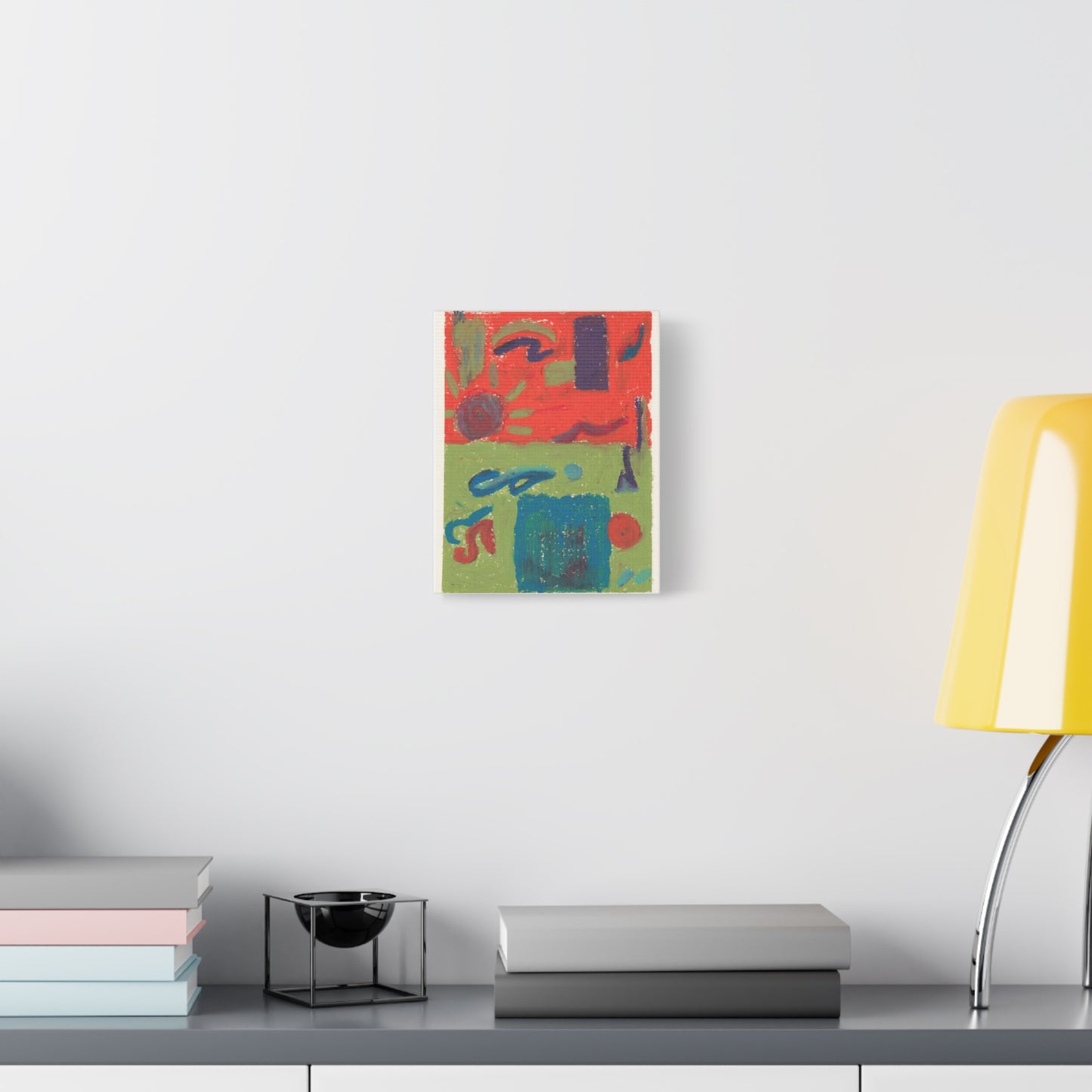 "el-Mineh Beach Day"  Matte Stretched Canvas
