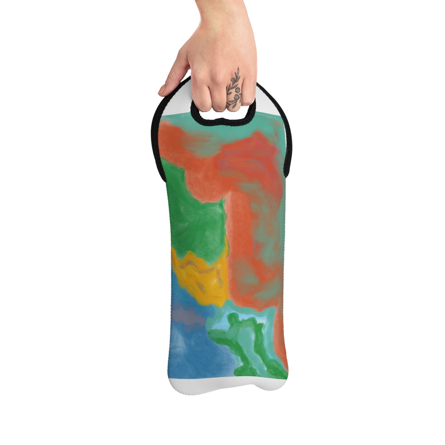 Abstract Wine Tote