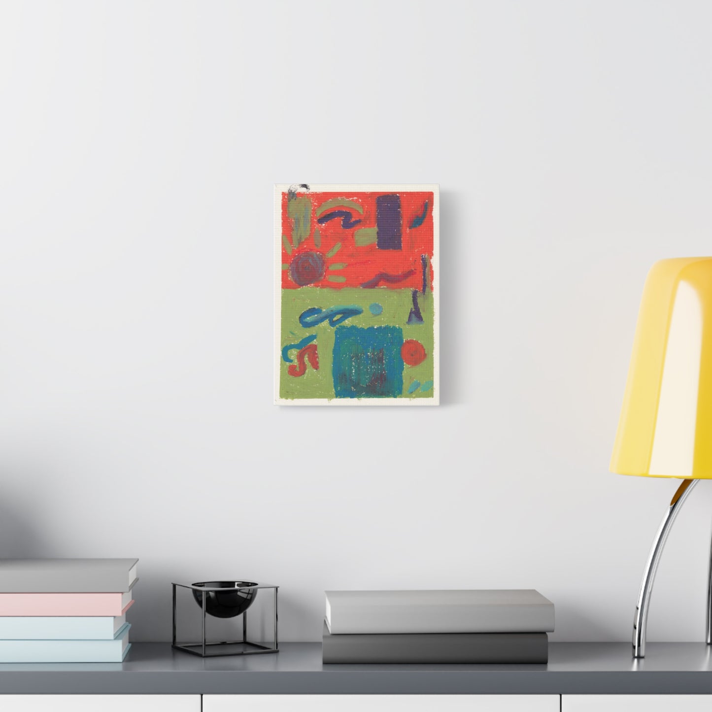 "el-Mineh Beach Day"  Matte Stretched Canvas